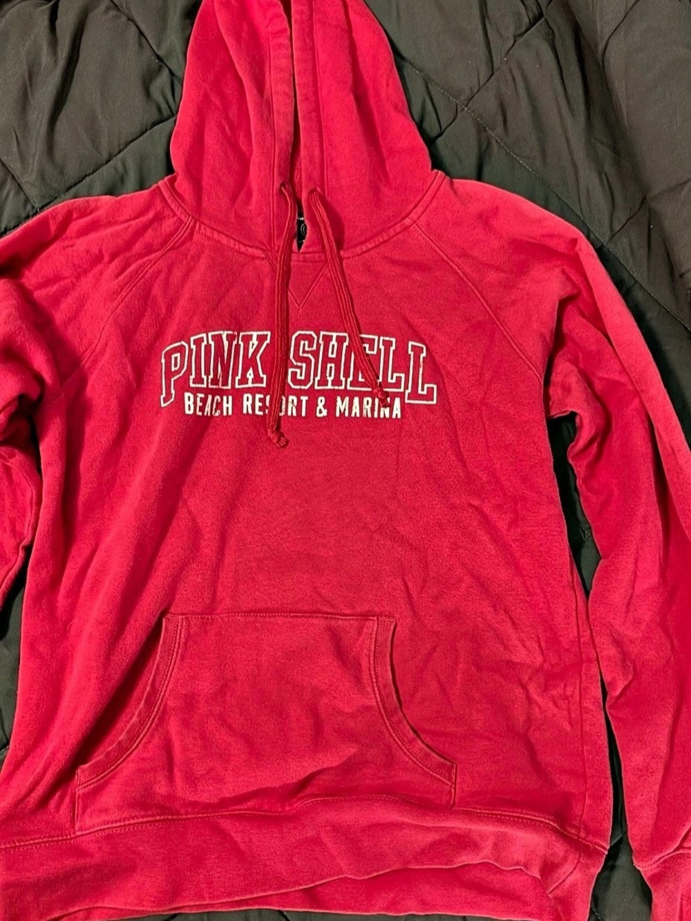 Champion Super Stretch Pullover Hoodie in Pink Size Medium